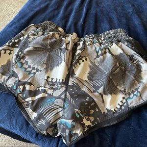 Lululemon butterfly shorts